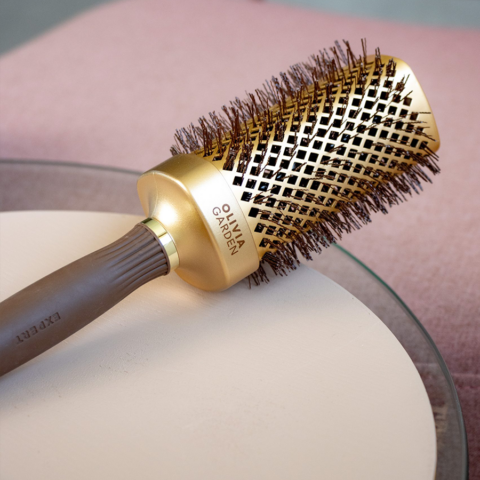 EXPERT BLOWOUT SHINE Wavy Bristles Gold&Brown 45