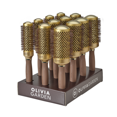 EXPERT BLOWOUT SHINE Wavy Bristles Gold&Brown 55