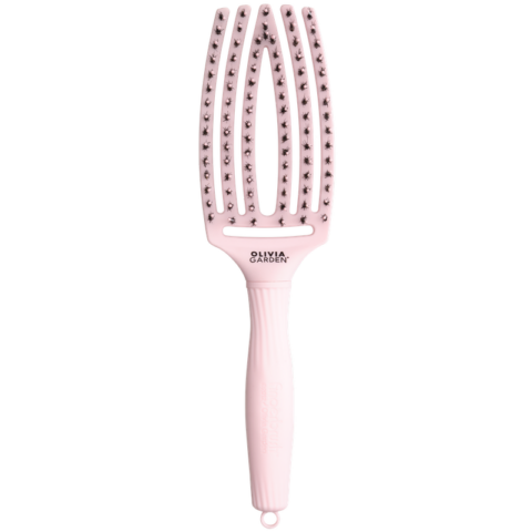 Fingerbrush Care Iconic Boar&Nylon Pastel Pink M