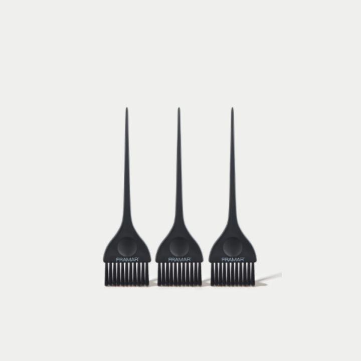 FRAMAR CLASSIC COLOUR BRUSH SET MATTE BLACK tint brushes