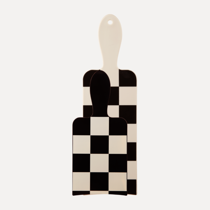 FRAMAR PADDLE PACK CHECKERED CREAM+BLACK board