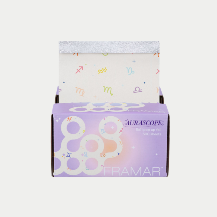 FRAMAR EMBOSSED ROLL MEDIUM AURASCOPE foil
