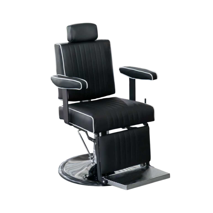 MUDI Caden Black Barber Chair